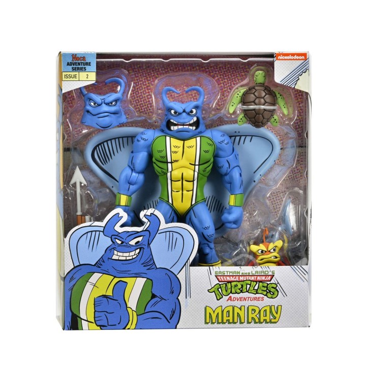 neca figura accion neca las tortugas ninja man ray archie comics