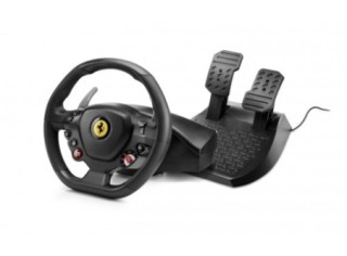thrustmaster thrustmaster t80 ferrari 488 gtb edition negro volante + pedales digital playstation 4