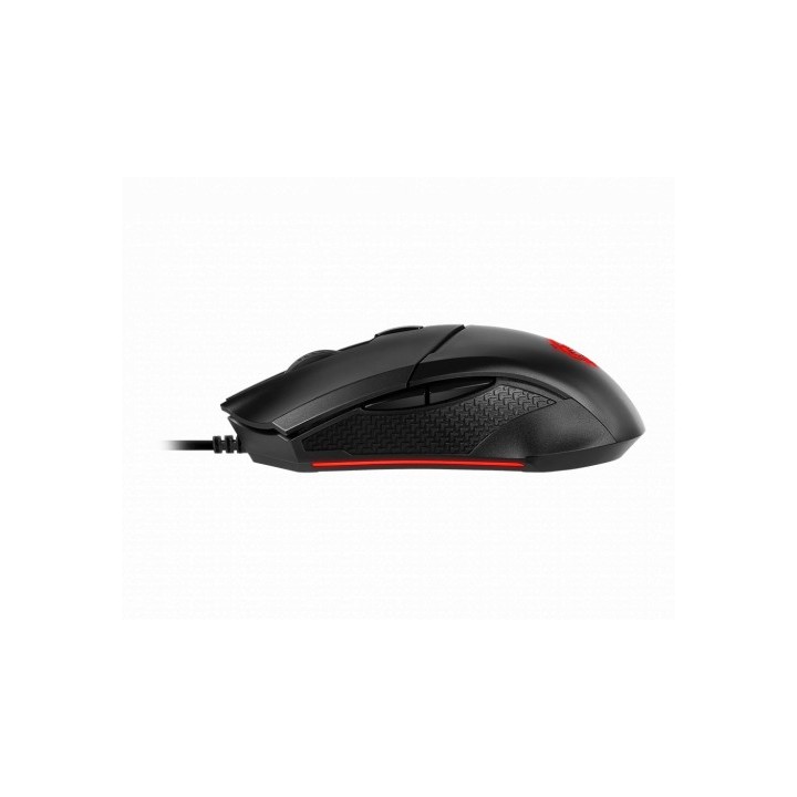 msi msi clutch gm08 raton ambidextro usb tipo a optico 4200 dpi