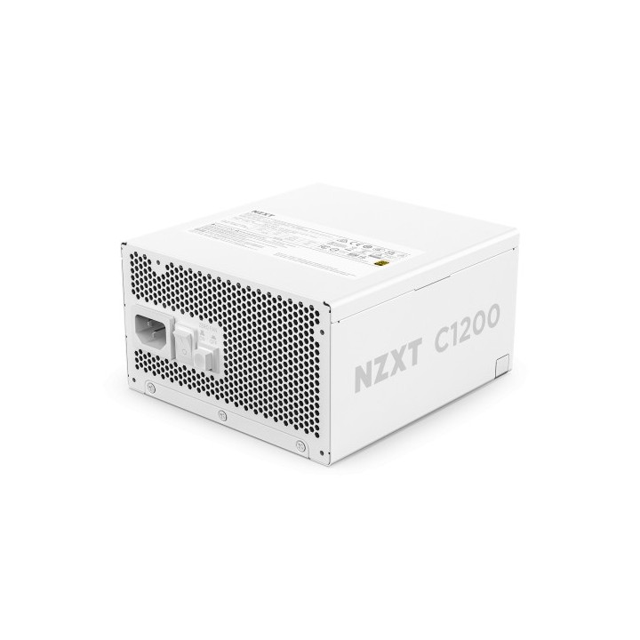 nzxt nzxt c1200 gold unidad de fuente de alimentacion 1200 w 24 pin atx atx blanco