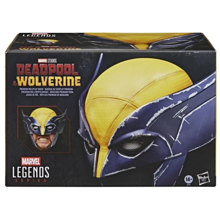 hasbro r?plica casco premium hasbro marvel tudios deadpool & wolverine    wolverine