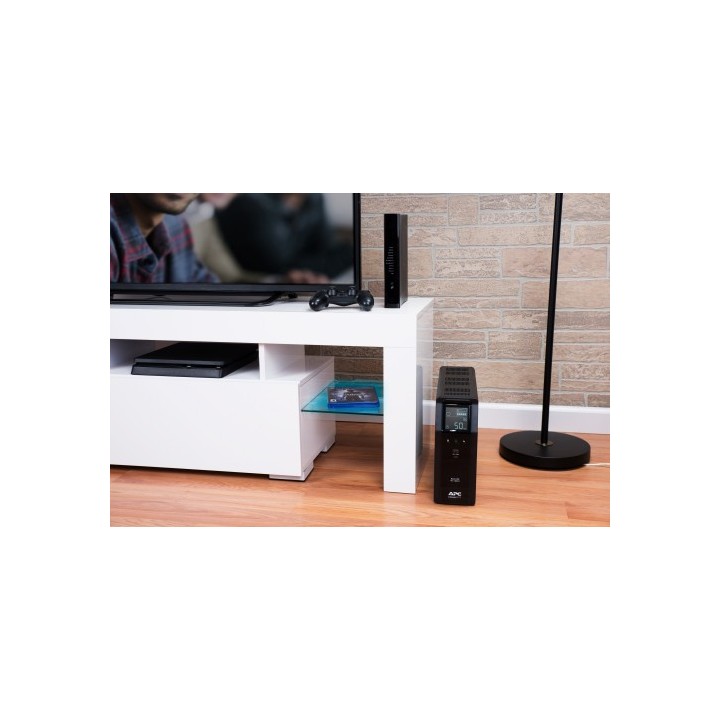 apc apc back ups pro br 1200va sistema de alimentacion ininterrumpida  ups  linea interactiva 1,2 kv