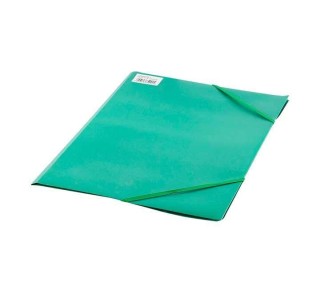 carp. plastico solap+gomas a4 verde ppgmapz
