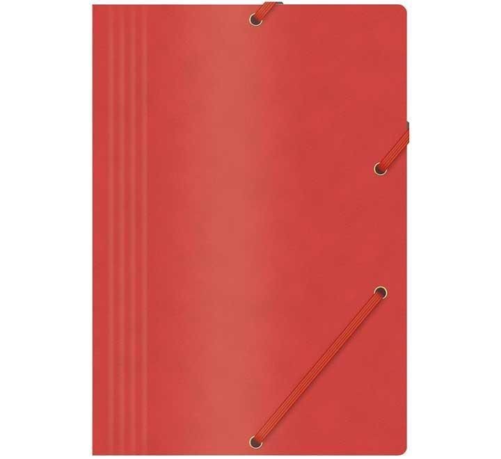 carp. carton bluering solap+gomas a4 rojo