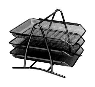 bandeja rejilla triple bluering mesh negro