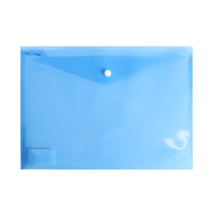 pack 12 sobres bluering broche pp a4 azul tr