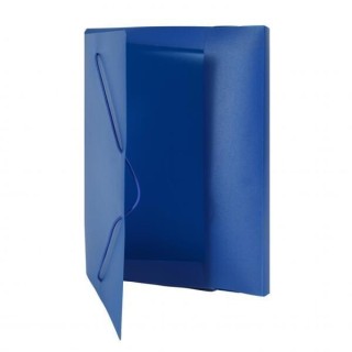 carpeta gomas bluering pp a4 30mm azul