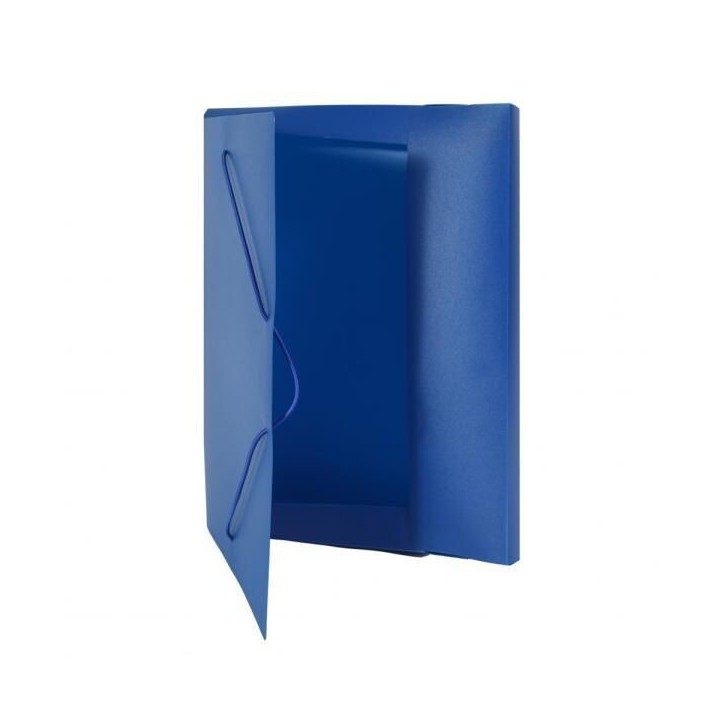 carpeta gomas bluering pp a4 30mm azul