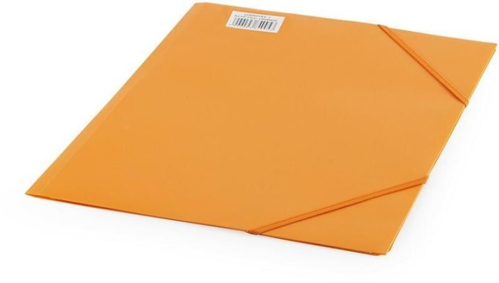 carp. plastico solap+gomas a4 naran 40941a4ndb