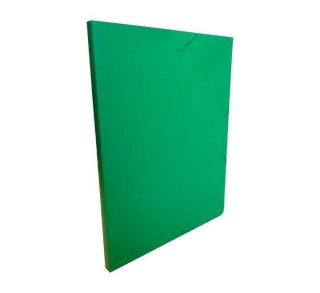 carpeta gomas bluering pp a4 15mm verde