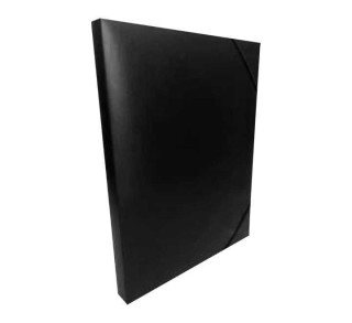 carpeta gomas bluering pp a4 30mm negro