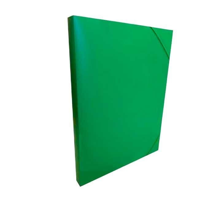 carpeta gomas bluering pp a4 30mm verde