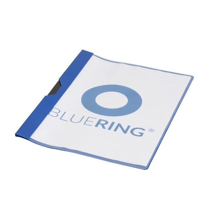 dossier bluering c/clip metal a4 60h azul