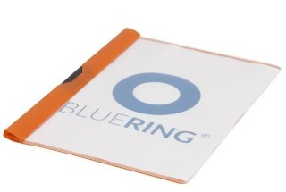 dossier bluering c/clip metal a4 60h naranja