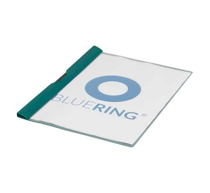dossier bluering c/clip metal a4 60h verde