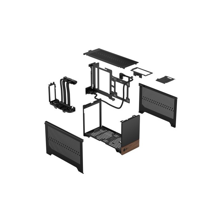 fractal design fractal design terra small form factor  sff  grafito