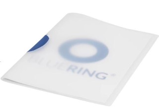 dossier bluering c/clip plastico a4 30h azul