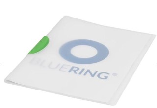 dossier bluering c/clip plastico a4 30h verde