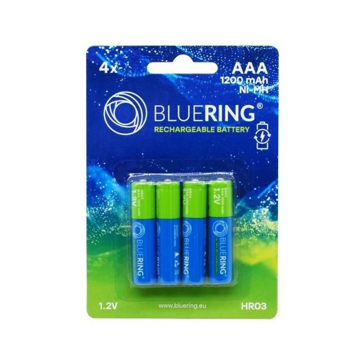 blis. 4 pilas bluering recarg. aaa hr03 br895837