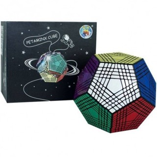 shengshou cubo de rubik shengshou petaminx dodecaedro 9x9 negro