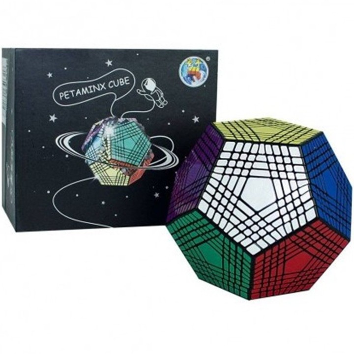 shengshou cubo de rubik shengshou petaminx dodecaedro 9x9 negro