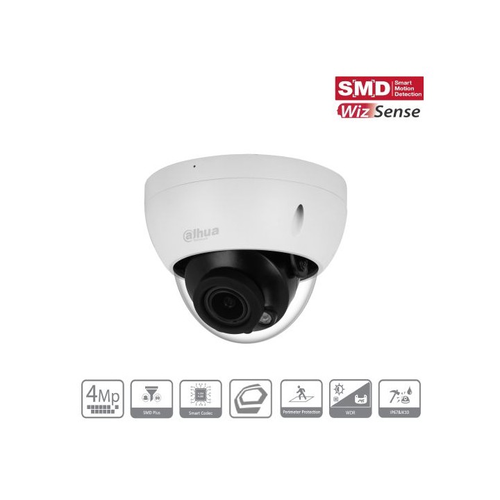 (dh-ipc-hdbw2441rp-zs-27135) dahua camara ip domo antivandalica lite wizsense serie 2  4mp smart h26