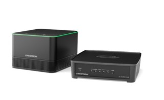 crestron crestron crestron flex pod wireless audio kit with hub and pod, black  uc audio 1 b dr2 kit