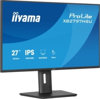 iiyama monitor iiyama pantalla para pc 68,6 cm  27"  1920 x 1080 pixeles full hd led panel ips ajust