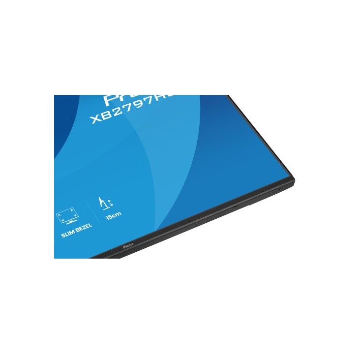 iiyama monitor iiyama pantalla para pc 68,6 cm  27"  1920 x 1080 pixeles full hd led panel ips ajust