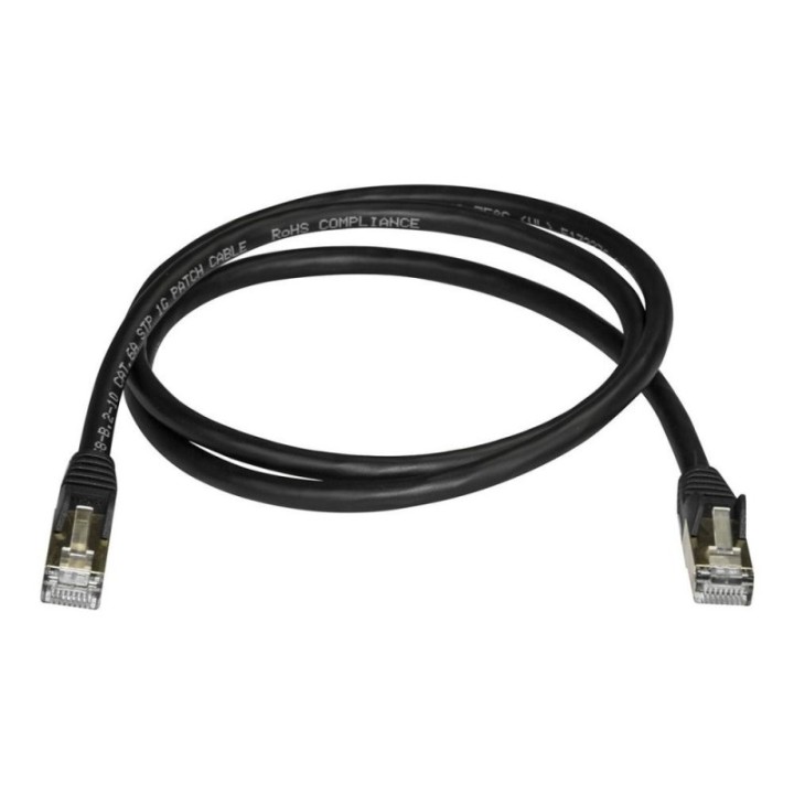 startechcom cable de red startech latiguillo rj45 stp cat6a 1m negro