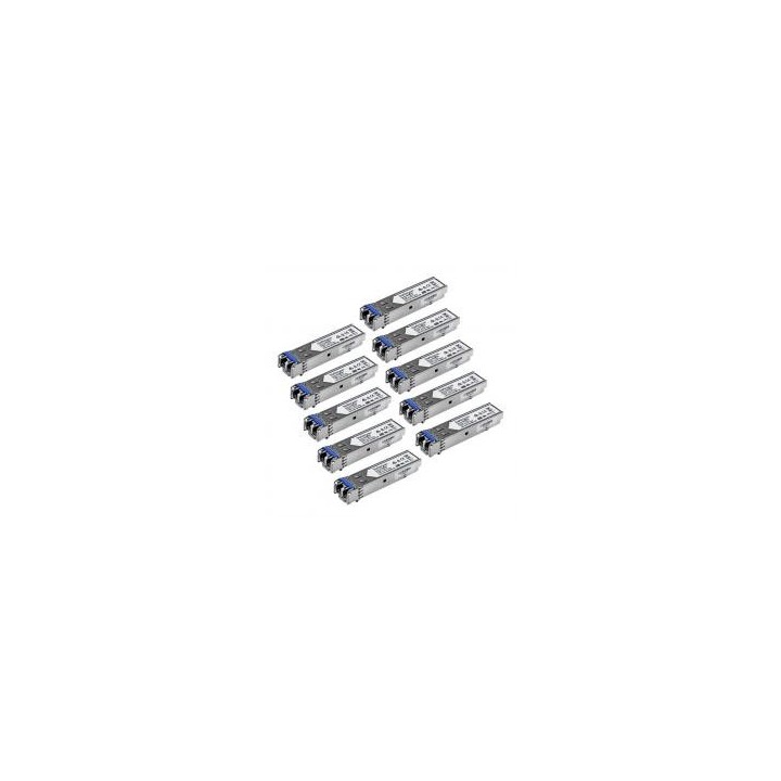 startechcom modulo transceptor sfp startech glclhsmd10st 10 unidades