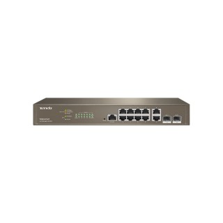 ip - com switch 12 puertos ipcom teg5312f 10 puertos gigabit ethetnet 2 puertos sfp gestionable l3