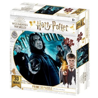 prime 3d puzzle 3d lenticular harry potter miembros ilustres de slytherin 300 piezas