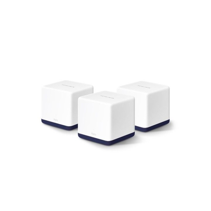 mercusys halo h50g(3-pack) doble banda (2,4 ghz / 5 ghz) wi-fi 5 (802.11ac) blanco interno