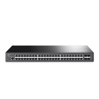 tp - link switch 48 puertos tp - link 10 - 100 - 1000 rack 19pulgadas 1u +4sfp gestion l2