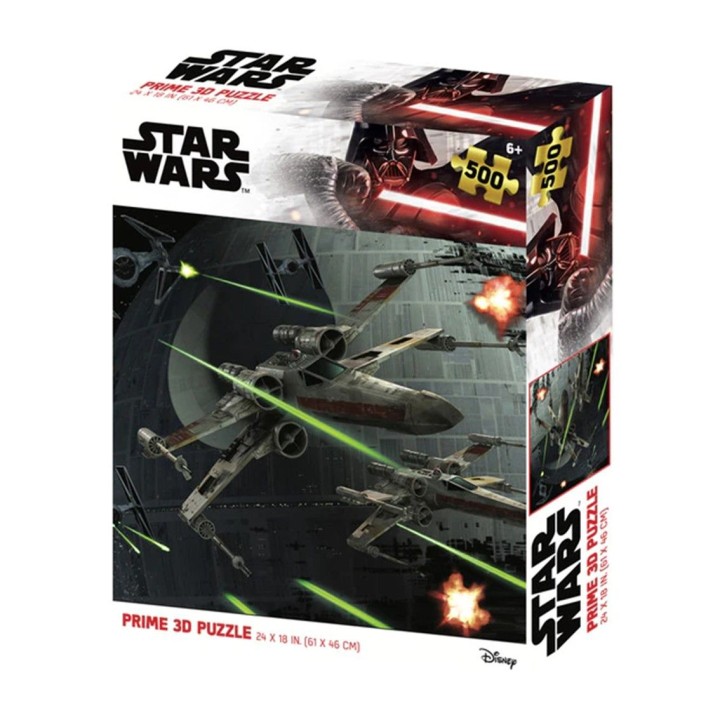 prime 3d puzle lenticular prime 3d star wars batalla 500 piezas
