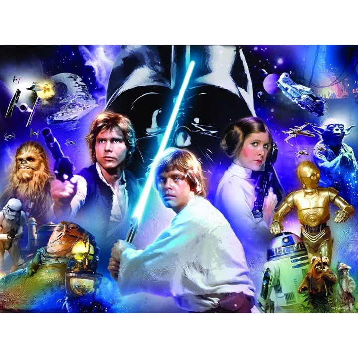 prime 3d puzle lenticular prime 3d 500 piezas star wars personajes