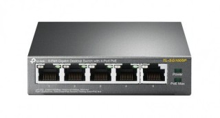 tp-link tl-sg1005p no administrado gigabit ethernet (10/100/1000) energia sobre ethernet (poe) negro
