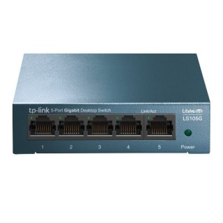 tp-link ls105g no administrado gigabit ethernet (10/100/1000) azul