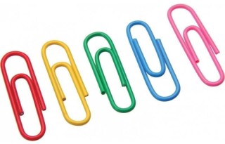 caja 100 clips bluering 50mm colores