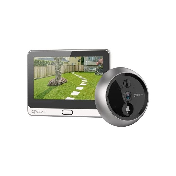 ezviz dp2c sistema de intercomunicacion de video 2 mp 10,9 cm (4.3) plata