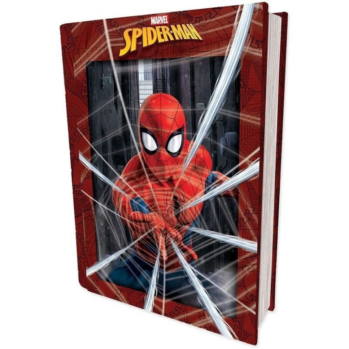 prime 3d puzzle libro lenticular prime 3d marvel spiderman 300 piezas