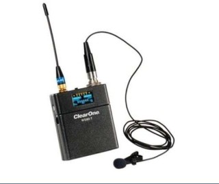 clearone wireless beltpack transmitter with 2.4 ghz rf band (910-6104-001)