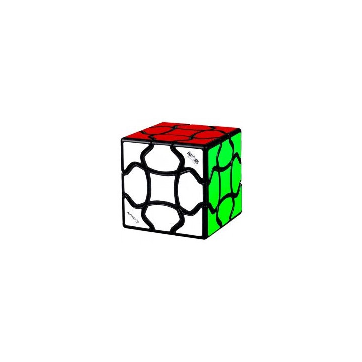qiyi cubo de rubik qiyi fluffy 3x3 bordes negros