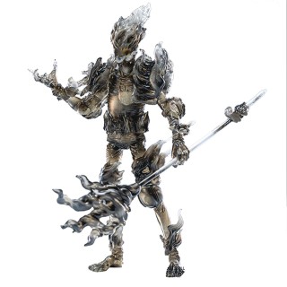 diamond collection figura diamond collection juez dredd judge fire black & white mini scale previews