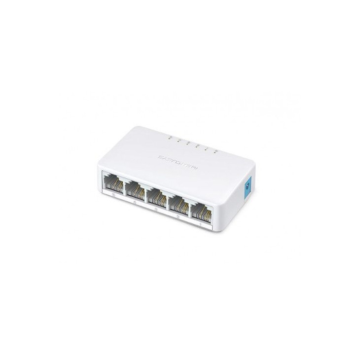 mercusys ms105 switch fast ethernet (10/100) blanco