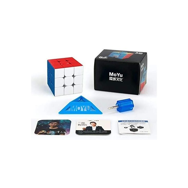 moyu cubo de rubik moyu meilong 3x3 magnetico stk