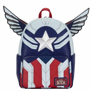 loungefly mini mochila loungefly marvel falcon capit?n am?rica cosplay