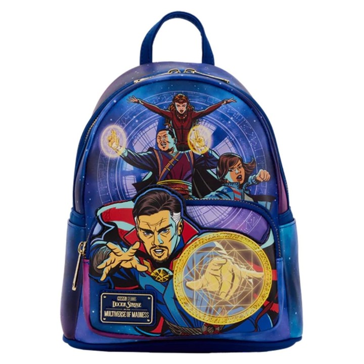loungefly mochila loungefly funko marvel doctor strange multiverso mini backpack
