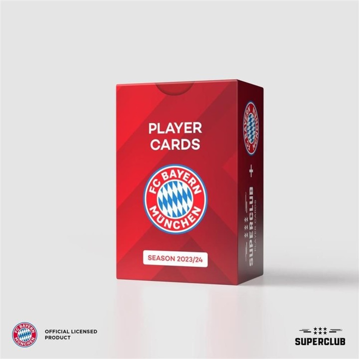 juegos juego de mesa superclub bayern munchen player cards 2023 - 24 ingles